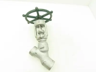Rockwell Edward B36124 Univalve Globe Valve Y-Pattern 1/2"Socket Weld 1880psi