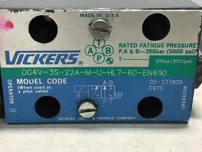 USED VICKERS DG4V3S22AMUHL760EN490
