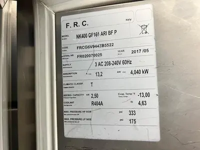 USED 2017 CARPIGIANI NK 400 GF 161 ARI BF P