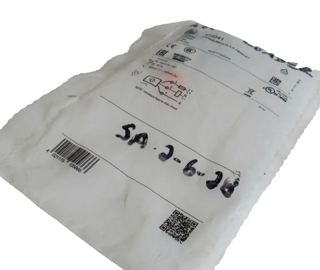 NEW IFM IG0341 INDUCTIVE SENSOR IGA2008-ABOA/SL/LS-100AK/RT