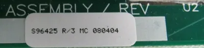 NEW REXA S95814 CONTROL BOARD D95574 S96425 S96548