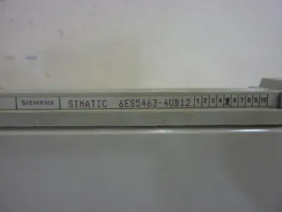 USED SIEMENS 6ES5 463-4UB12