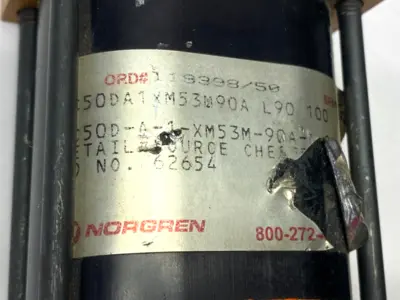 Used Norgren Pneumatic Cylinder MISSING CLAMP Pneumatic Cylinders Michigan US | Maverick Industrial Sales #1392434