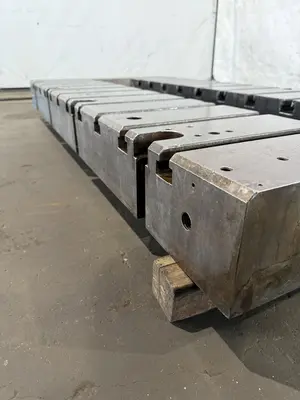36" X 72" T-SLOTTED BOLSTER PLATE. STOCK #0132325
