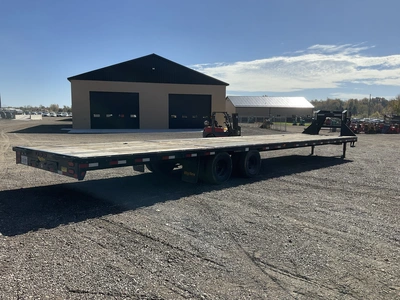 Used 2020 BIG TEX 22GN-40BK8SIR Gooseneck Cargo Trailers Michigan US | Miedema Asset Management Group #1579144