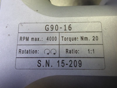 Gerardi HSK80F ER25 Right Angle Head G90-16 (LOC1918C)