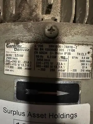 USED GARDNER DENVER G200