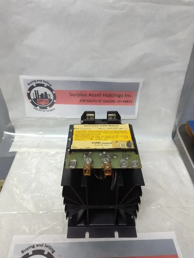 Used HARREL PM-210D AC Drive Power Modules Ohio US | Surplus Asset Holdings #1246417