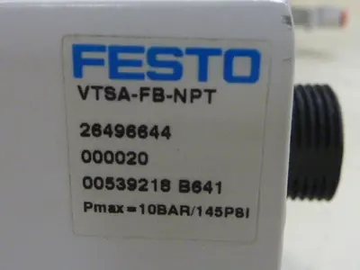 USED FESTO VTSA-FB-NPT