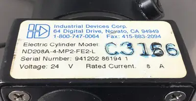 Used INDUSTRIAL DEVICES ND208A-4-MP2-FE2-L Linear Actuators South Carolina US | Palmetto Automation #1157891
