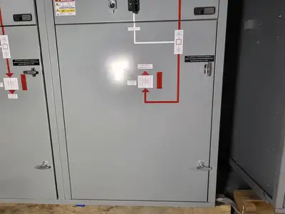 25kV 1200A 3ph Switchgear Unit w/ (2) Power Vac Breaker VB1 27.0-16-0