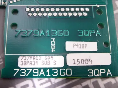 Westinghouse 7379A13G04 Ovation Control Card 3QPA34 Sub. S Used