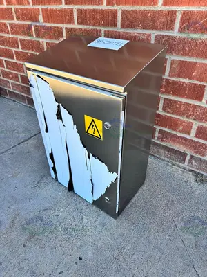 Used OPTEL VISION PHARMA PROOF 18X12X28 STAINLESS STEEL ENCLOSURE 120VAC Electronics & Components California US | Equipment Lab #1289654
