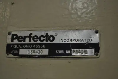 15,000 LB x 30" x .125" Perfecto Servo Feedline