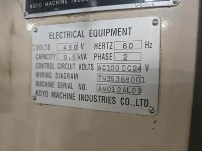 Koyo TREC Length Inspection Checker