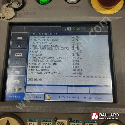 YASKAWA Motoman MH180 Robot System w/ DX200 Controller
