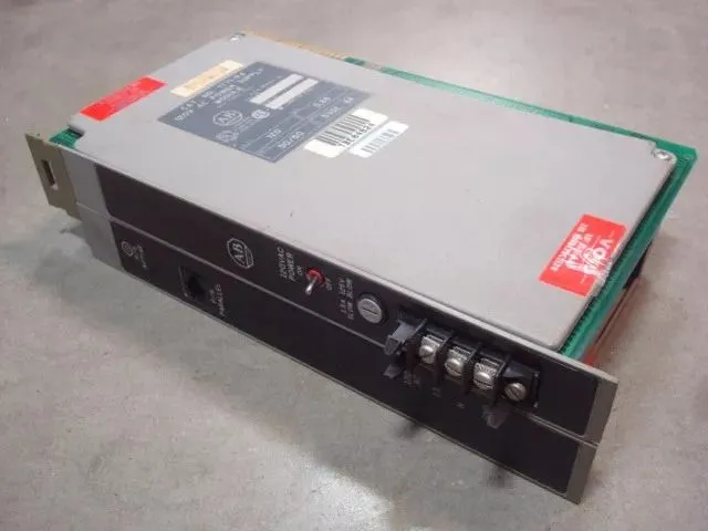 Allen Bradley 1771-P4 PLC-5 120V AC Power Supply Module Used