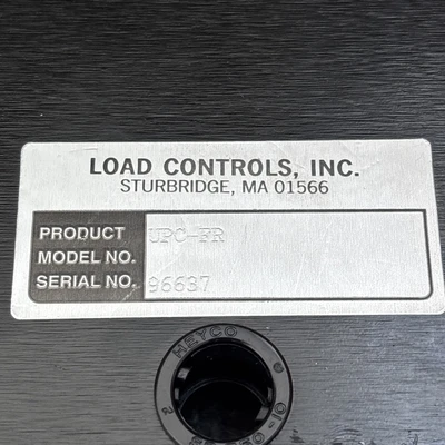 Used Load Controls UPC-FR Misc Industrial Equipment California US | Davliegogo LLC #1729209