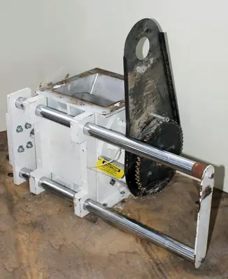 SPC7914  Valve 12" CS K-Tron Premier rotary airlock feeder Quick clean out