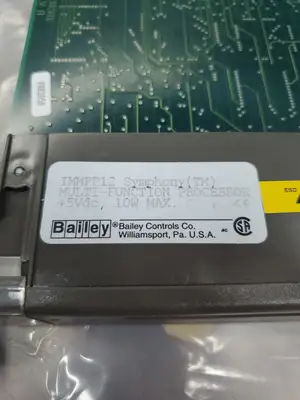 USED Bailey IMMFP12 SYMPHONY MULTI-FUNCTION PROCESSOR MODULE, 5VDC, 10W