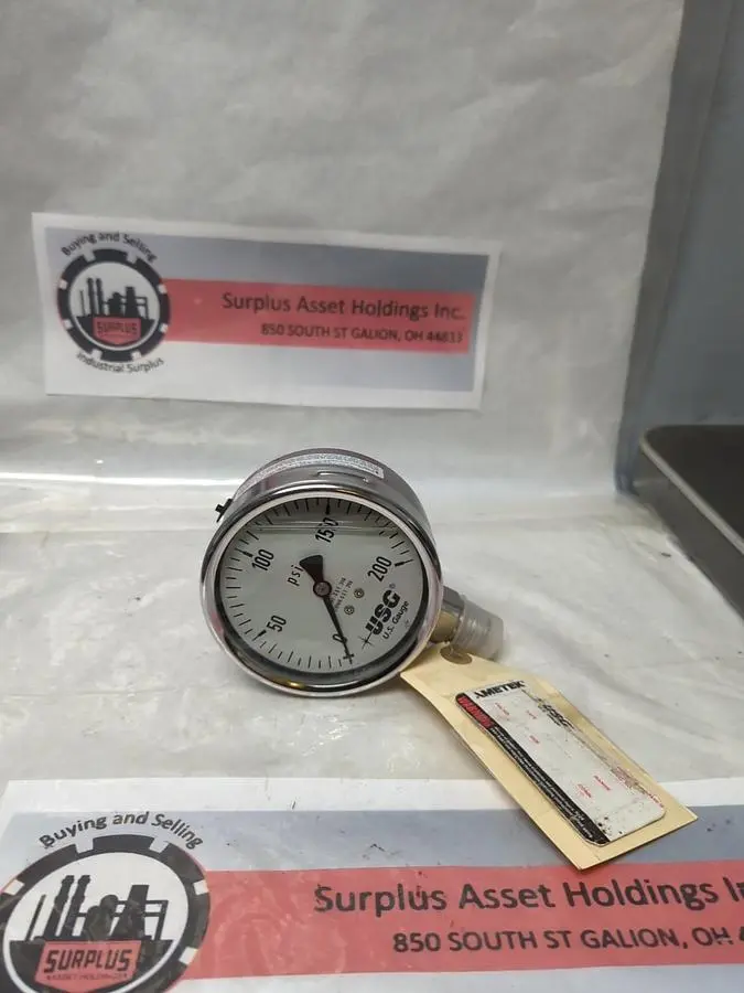 New | in-Stock AMETEK USG 100MM Universal Pressure Meters Ohio US | Surplus Asset Holdings #1248191