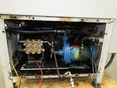 Chip Blaster Coolant Filtration Oil Separator Udor / Goulds Pump 60 Gal Tank