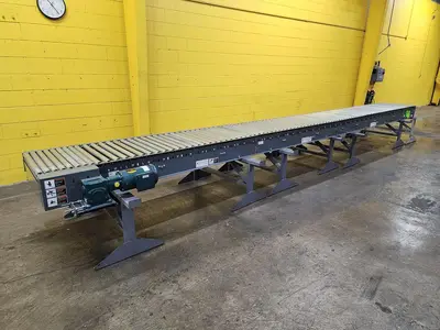 New | in-Stock 2018 INTELLIGRATED LIVE ROLLER CONVEYOR - V-BELT Roller Conveyors Wisconsin US | Packer City Sales #1297822