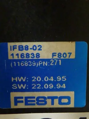 USED FESTO IFB8-02