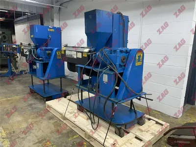 1.75" Polytruder, 24:1 L/D Ratio, 15 HP AC Motor