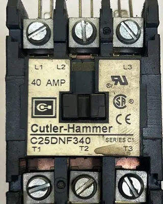 USED CUTLER-HAMMER C25DNF340