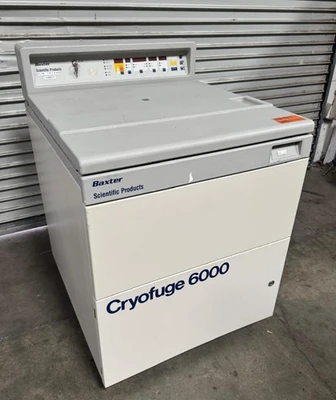 Baxter Cryofuge 6000 Laboratory Centrifuge Heraeus Scientific Refridgerated Lab