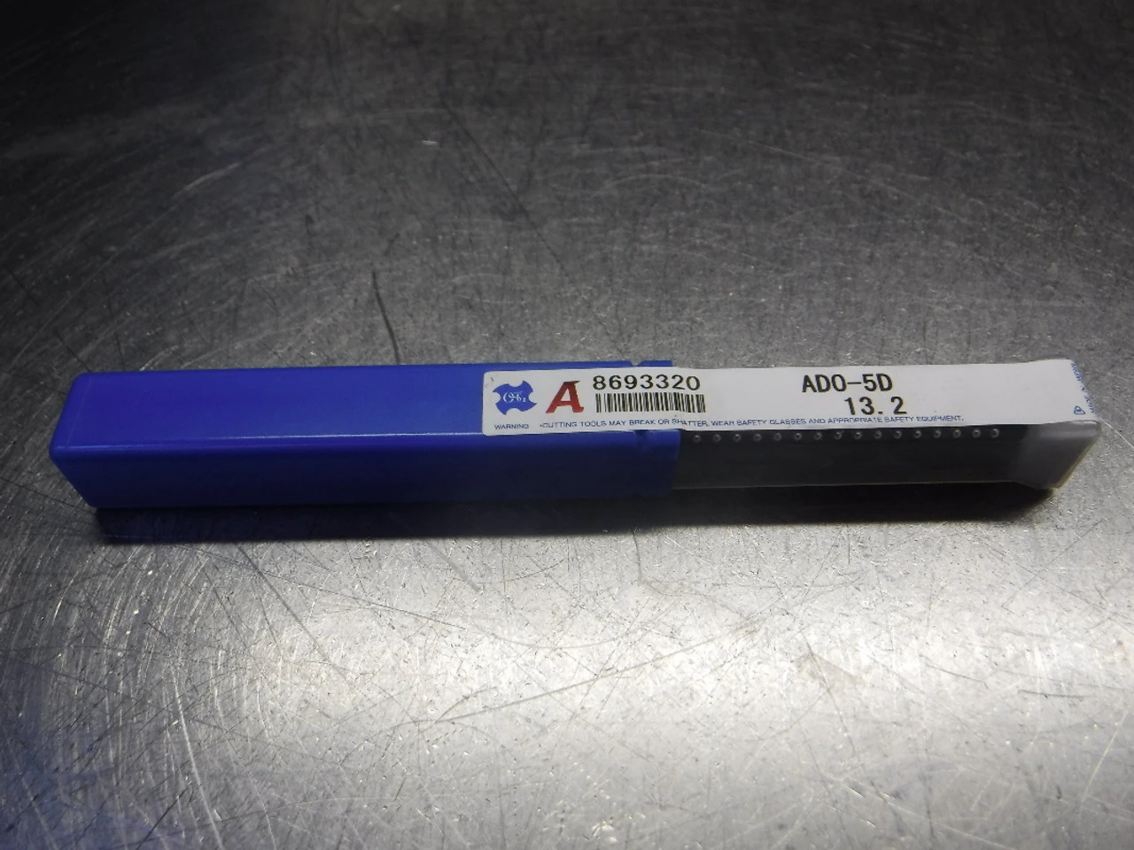 OSG A 13.2mm 2 Flute Coolant Thru Carbide Drill 14mm Shank 8693320 (LOC1091B)