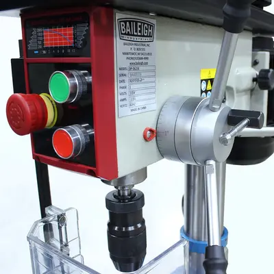 New | in-Stock BAILEIGH DP-0625E-METAL Heavy Duty & Sensitive Single Spindle Drills Illinois US | Olympus Machinery Group #1350444