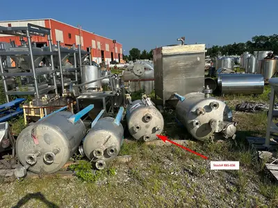 1997 ALLOY FABRICATORS 100 GALLON Reactors & Kettles - Stainless Steel | Perry Equipment (9)