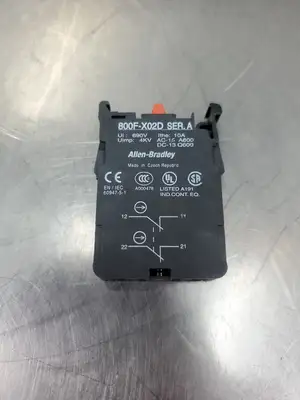 USED Allen-Bradley 800F-X02D/800F-X11D/800F-N3R E-Stop Pushbutton