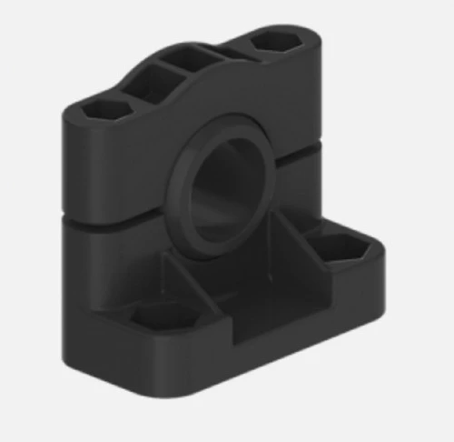 Banner SMB18SF 52519 Sensor Bracket 18 mm Swivel, Black VALOX, Mounting Flange [New]