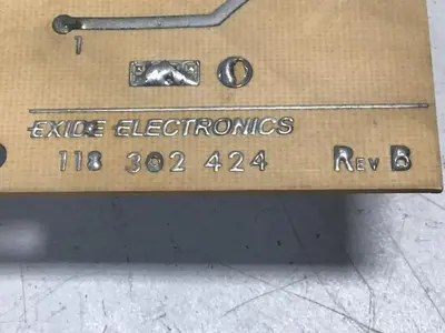 USED EXIDE 118 302 424