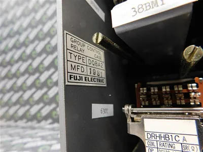 Fuji Electric DRHHB1CA Time Limiting Relay Type DQBA2 Used