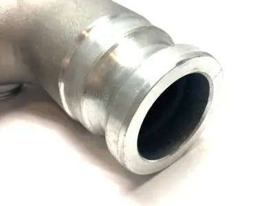 2A-C90 | Aluminum Cam and Groove Hose Fittng 90-Degree 2" - Used