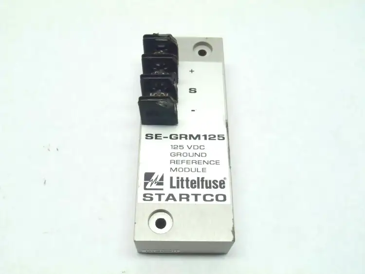 Used LITTELFUSE GROUND REFERENCE MODULE Industrial Controls | Maverick Industrial Sales #1108516