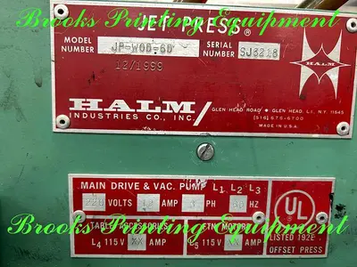 USED 1999 HALM INDUSTRIES JP-WOD-6D