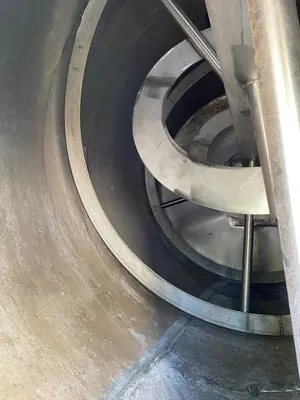 10000 L Stainless Steel Horizontal Insulated Mixing Tank
