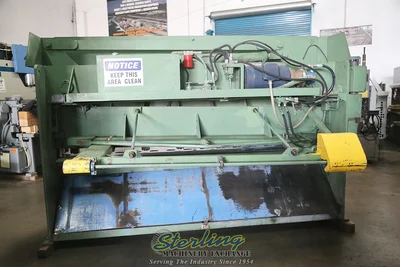 Used HTC 250-10A Power Squaring Shears (Inch) California US | Sterling Machinery Exchange #1466105
