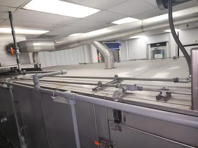 USED 2013 SYSTEM TECHNOLOGIES 2-STAGE INLINE PARTS WASHER