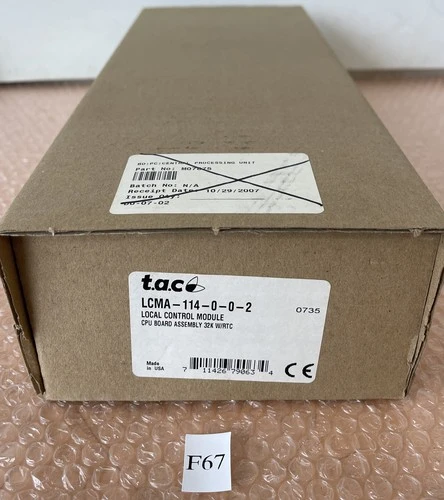 NEW INVENSYS LCMA-114-0-0-2