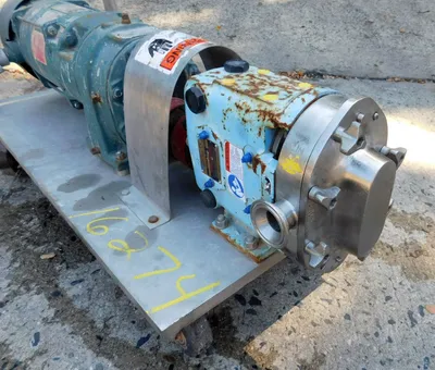 USED WAUKESHA  SANITARY PUMP 015
