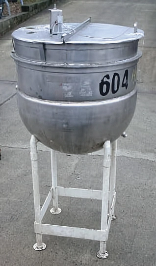 Used BH HUBERT 100 GAL OPEN TOP KETTLE 100 GALLON Autoclaves, Reactors & Kettles New Jersey US | Champion Trading Corporation #423793