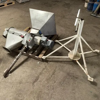 Kek Stainless Steel Rotary Brush Sieve - 180mm Dia x 500mm Face