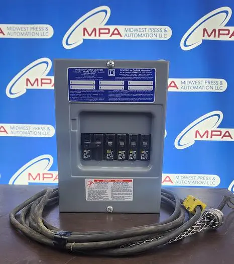 Used SQUARE D HOM6-12L00 Circuit Breakers | Midwest Press and Automation #577406