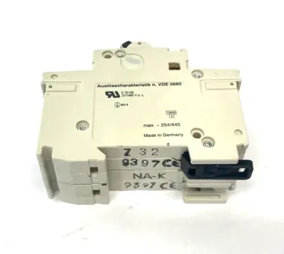 Used ABB Miniature Circuit Breaker 2-Pole, DIN Rail Contact Circuit Breakers Michigan US | Maverick Industrial Sales #1389420